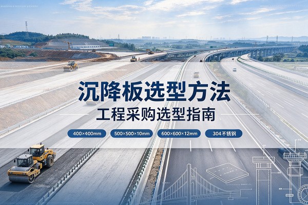扎兰屯沉降板选择方法