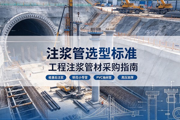 扎兰屯注浆管选型标准