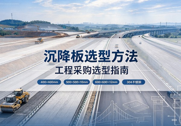 扎兰屯沉降板选择方法